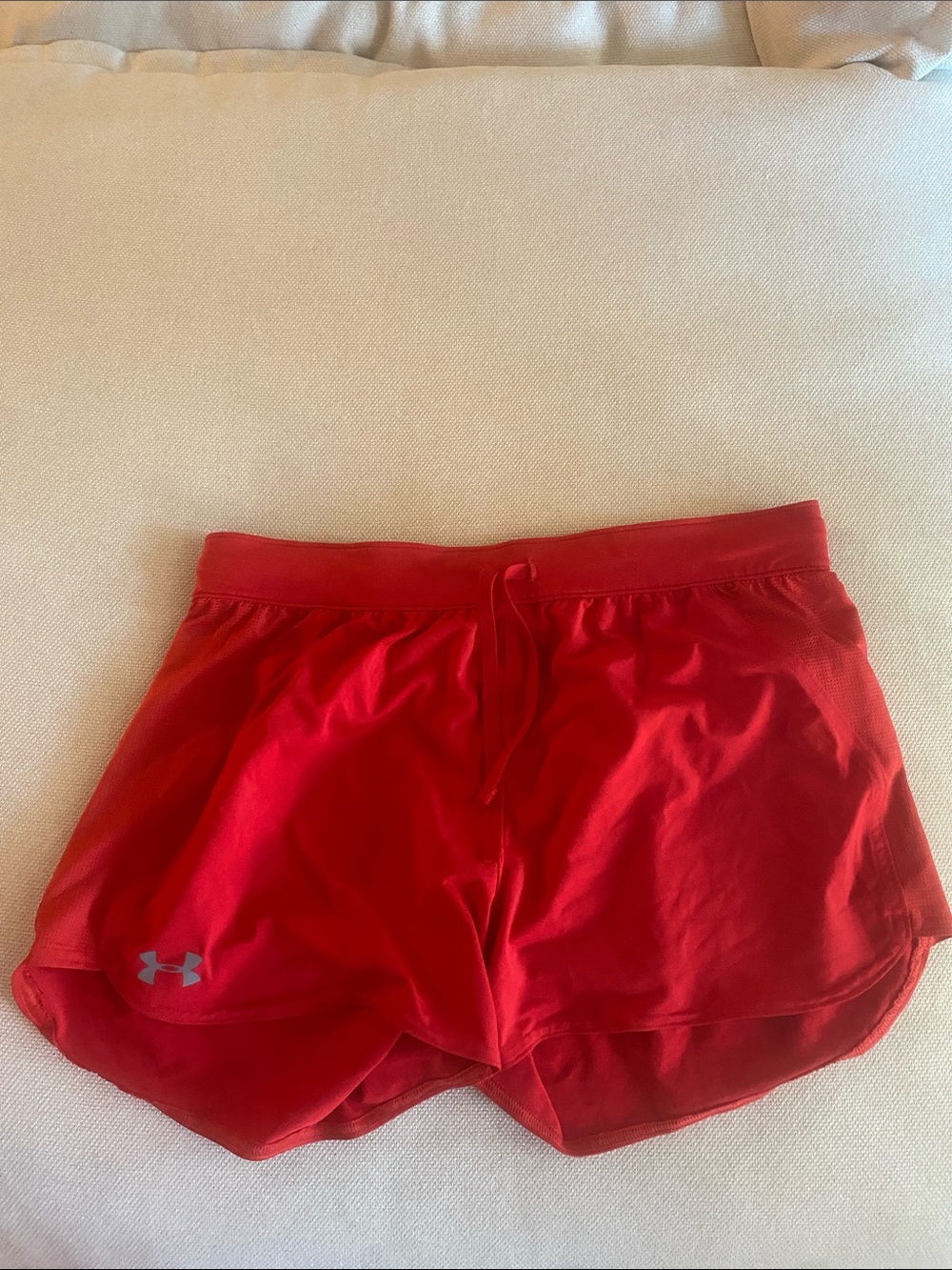 Under Armour Women's Bright Red Athletic Shorts